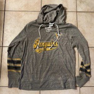 NHL official Pittsburgh Penguins hockey hoodie, size medium